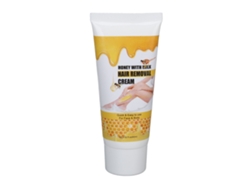 Creme Depilatório De Mel E Leite Sem Dor Suave Para Homens E Mulheres Rosto Axilas Pernas 60ml