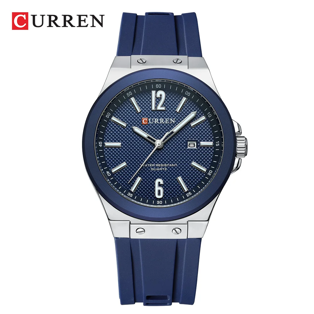 Reloj Deportivo De Silicona Para Hombre, Reloj De Pulsera Militar Para Hombre, Cronógrafo.