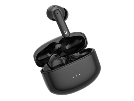 Earbuds Inalámbricos Horas Reproducción Agua para Apple CHRONUS Bluetooth Negro