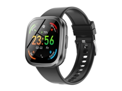 (negro) Smartwatch Con Pago Offline, Nfc, Bluetooth, Test No Invasivo De Glucosa En Sangre Y Ácido Úrico