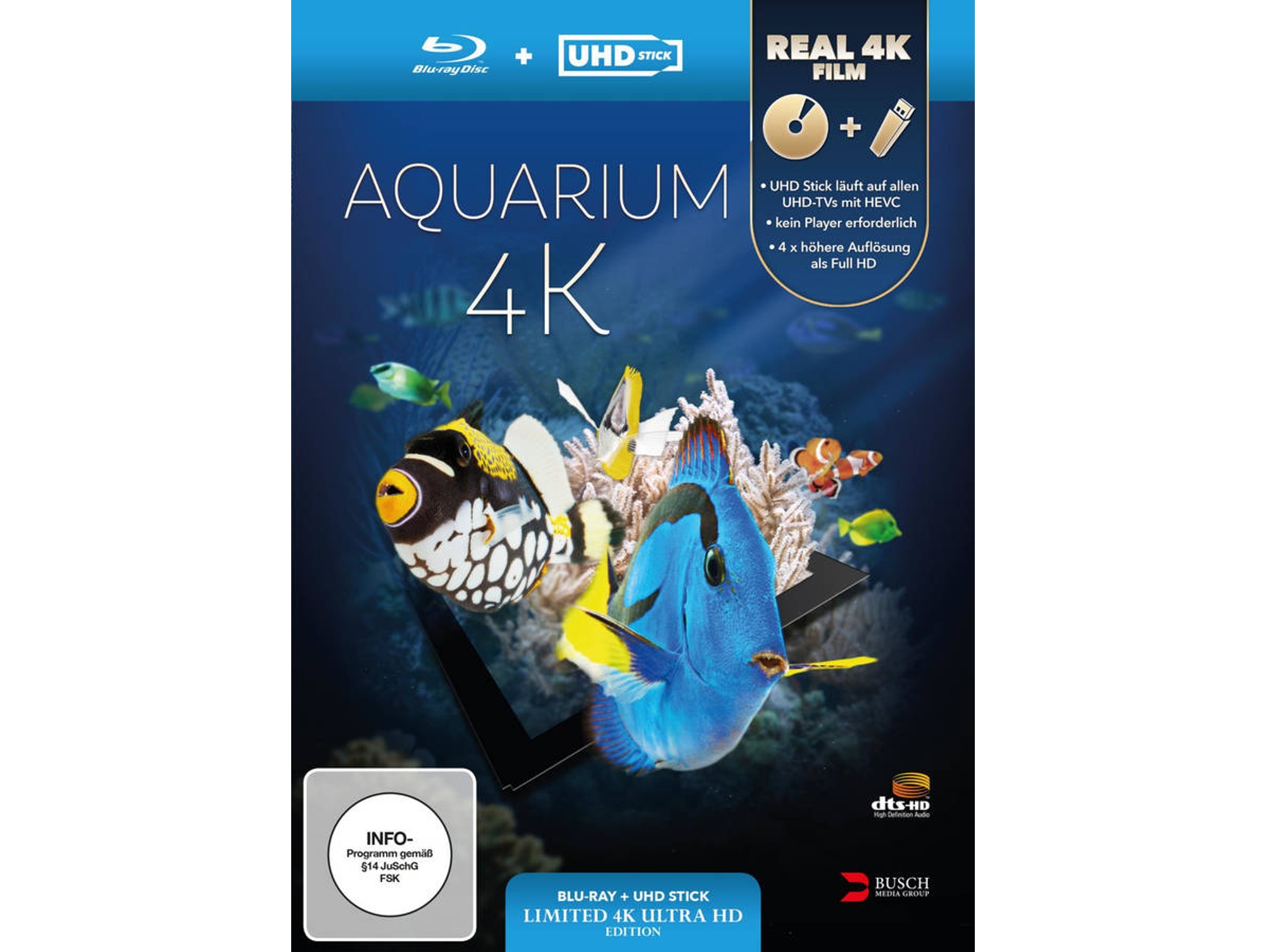 Blu-Ray 4K Aquarium 4K - Limited Edition