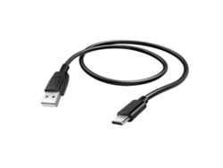 Cable USB a USB C 2A compatible con Android Auto y Apple Carplay negro