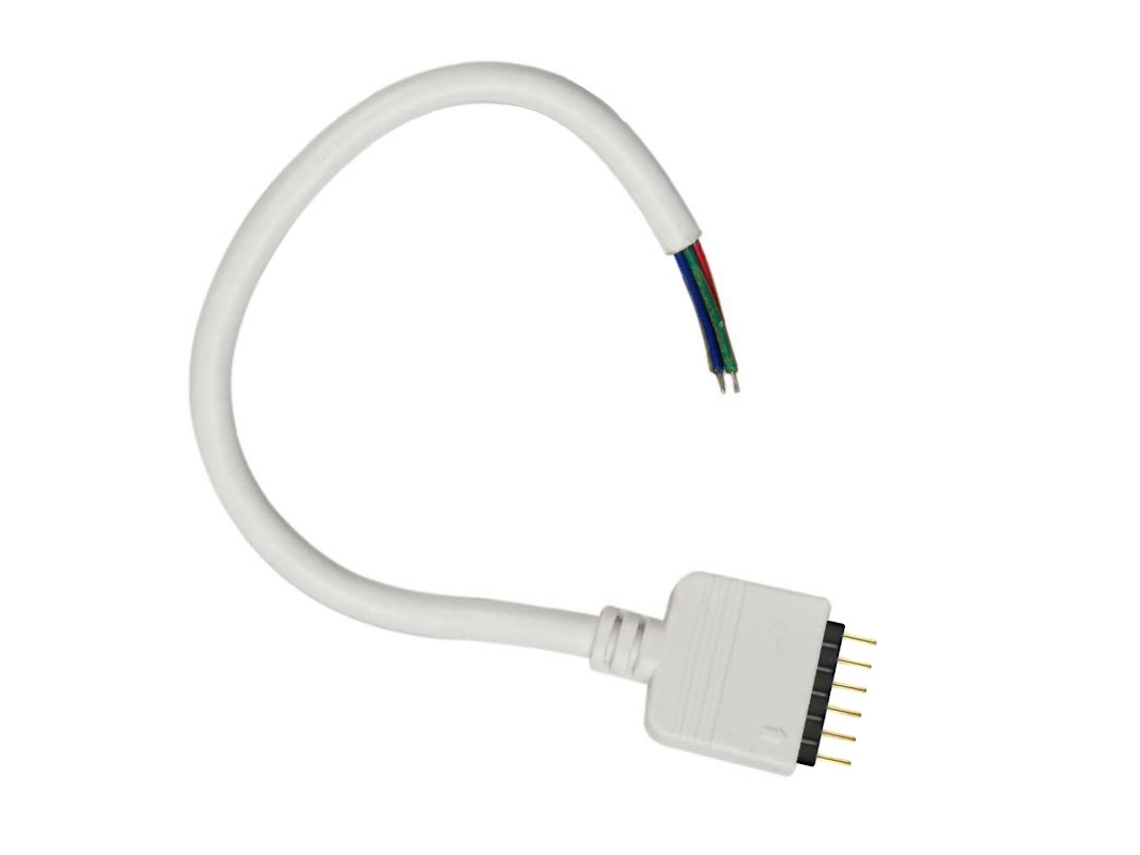 Cable Redondo Conexión Macho Pin 11mm Rgb+Cct 15cm LEDBOX