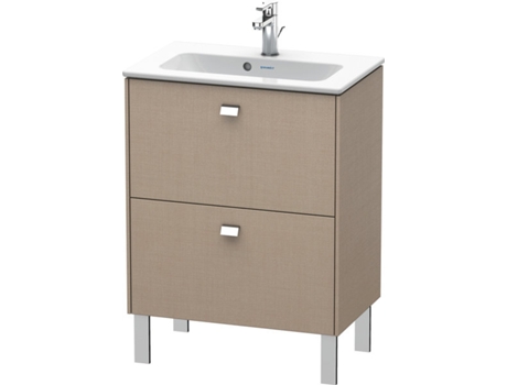 Mueble bajo encimera DURAVIT Brioso Compact 62,0 x 38,9 cm 2 extraíbles incl. hueco para sifón y delantal para lavabo ME by Starck 234263