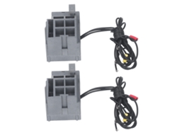 2 Piezas Contacto Auxiliar Para Interruptor De Circuito Resistente Al Calor Pc Instalación Izquierda Ac230v