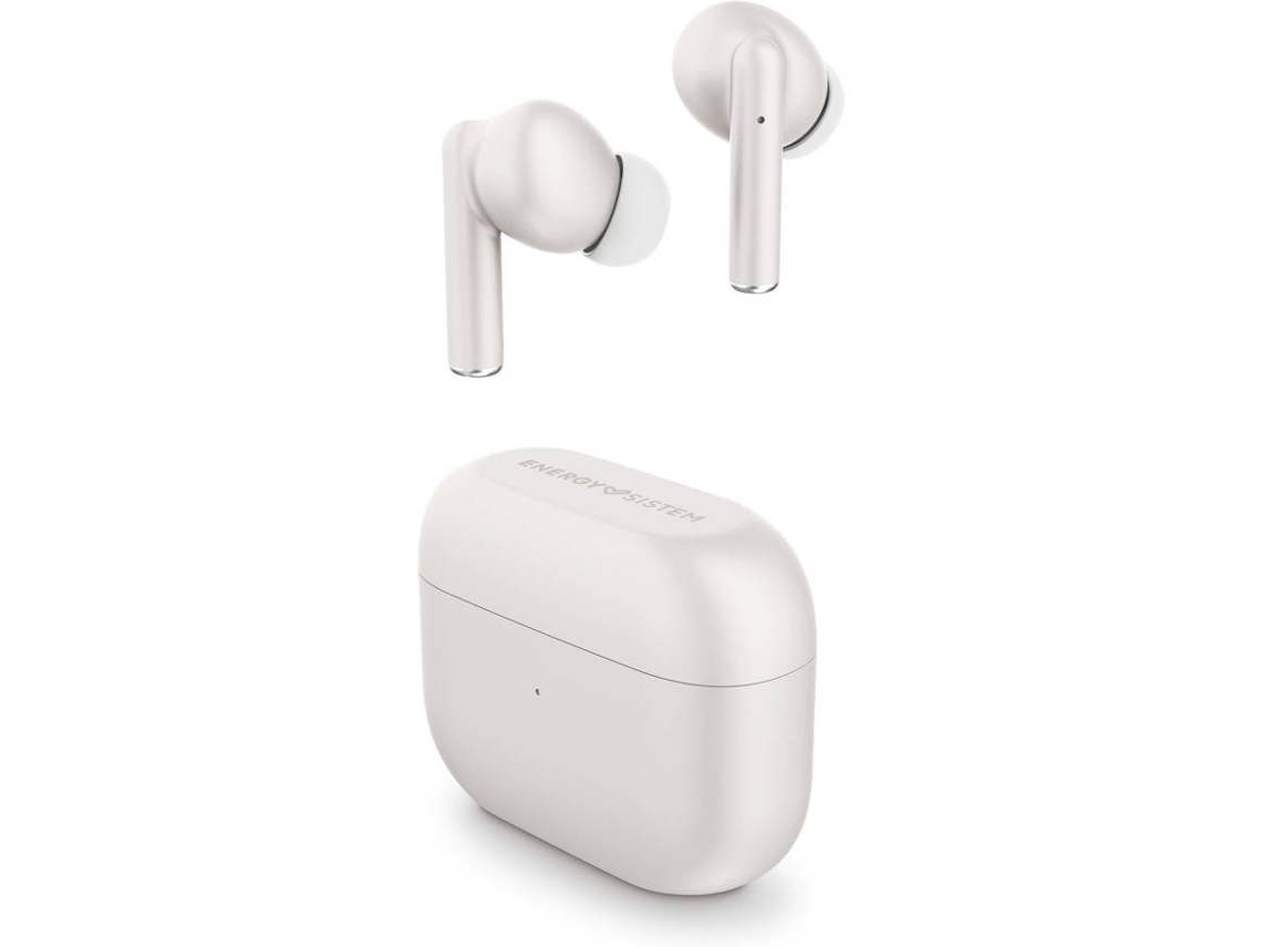 Auriculares Bluetooth True Wireless ENERGY SISTEM Style 2 (In Ear - Micrófono - Blanco)