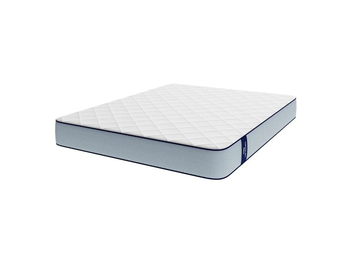 Cecotec Colchón Viscoelástico Flow Viscocare 1900 140x200. Multicapa, Altura 21 Cm, Núcleo Foamtech, Firmeza Alta