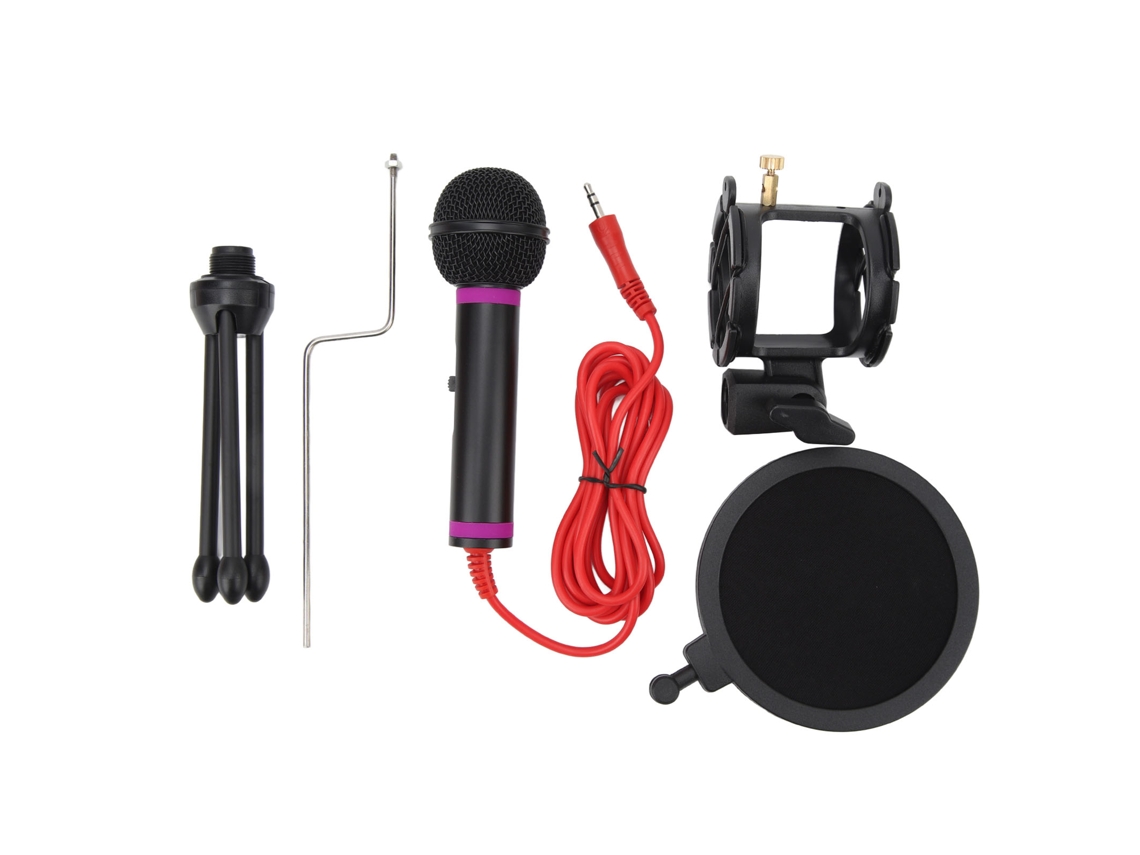 Kit De Micrófono De Condensador Cardioide Sf555 Para Grabación Por Ordenador Y Retransmisión En Directo.