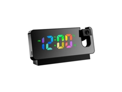 Despertador Con Proyección Giratoria De 180°, Gran Pantalla Led Para Montaje En Techo De Dormitorio.