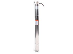 Bomba sumergible para pozo profundo, acero inoxidable, caudal máximo 1000 l/h, 220 V, color plata, OEM UE