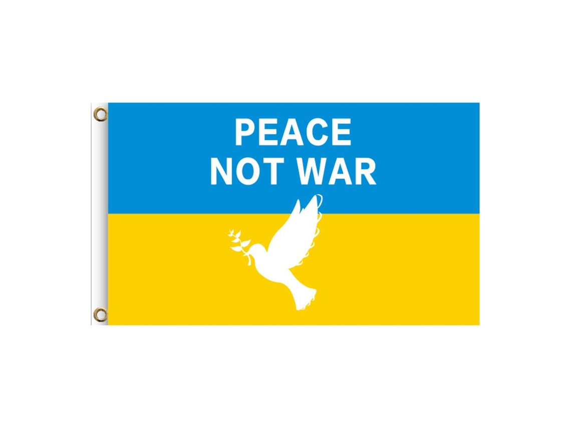 Bandera de Ucrania 90x150 cm Poliéster Decoración