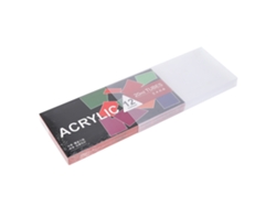 Juego De 12 Pinturas Acrílicas Pigmentadas Para Pintura Mural Y Materiales De Dibujo Artístico.