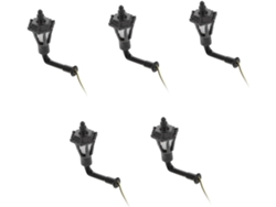 10 Mini Apliques Decorativos De Pared Modelo Lámpara De Mesa Con Arena