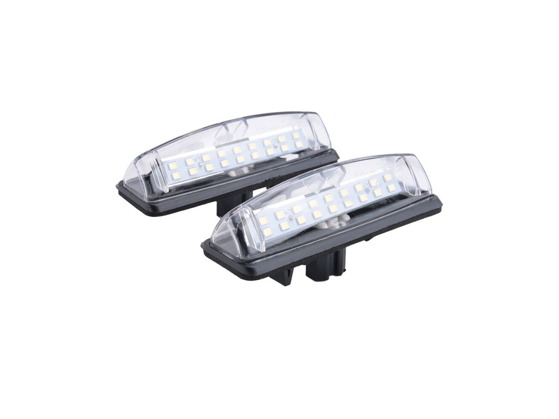 2 Luces Led Para Matrícula De Is300 Is200 Ls430, Ajuste Directo, Color Blanco.
