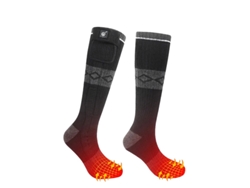 Calcetines térmicos de invierno, control de temperatura ajustable, batería de larga duración, ss05b, l OEM