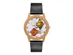 Relojes De Moda Unisex Para Hombres Y Mujeres Reloj Cuarzo (negro)