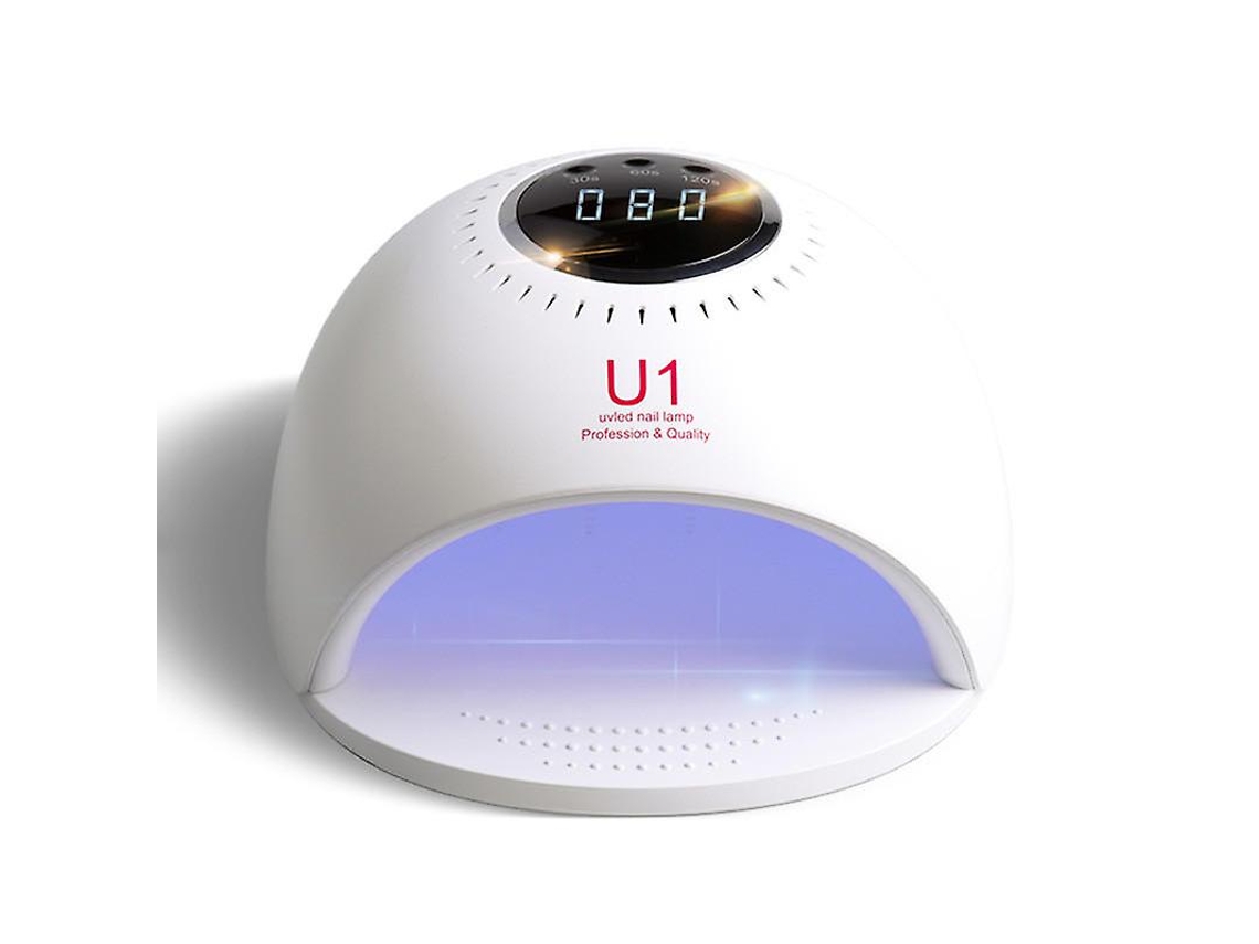 Secador de uñas LED Yunzii de 84 W, para gel y esmalte de uñas, lámpara de curado, temporizador, máquina de uñas, enchufe americano