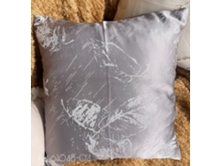 Funda de cojín gris oscuro 45*45cm Réf.82330 BOD HOME