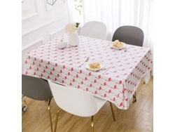 Toalha De Mesa Estilo Campestre, Toalha De Mesa De Pvc Lavável, Resistente A Óleo, Retangular