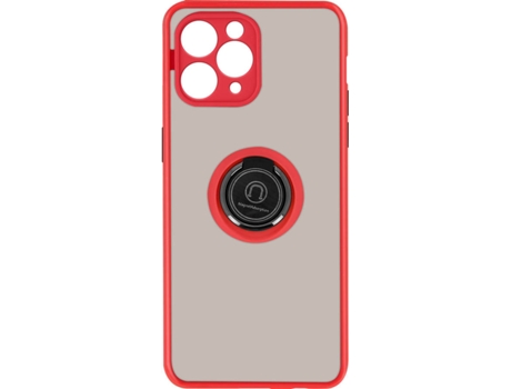Funda Apple iPhone 11 Pro Max AVIZAR con Anillo de Soporte (Rojo)