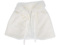 Bufanda De Lana Ciieeo Para Novia, Chal Blanco De Invierno, Capa Gruesa Y Elegante Para Vestido De Novia Y