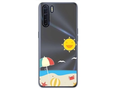 Carcasa Oppo A91 TUMUNDOSMARTPHONE Dibujos Transparente