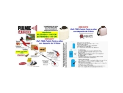 Kamikaze Pulver.A Pilas Pulmic Lanza Fenix +Deposito 5 L 7392