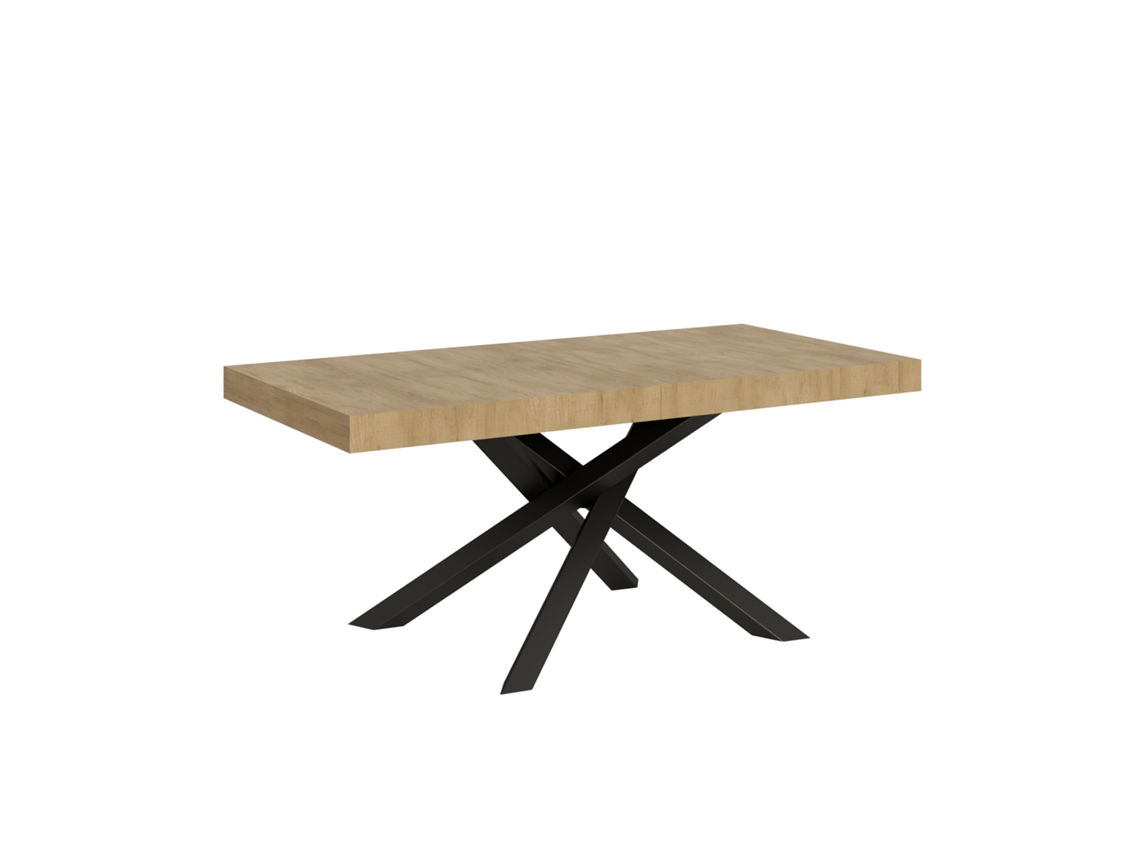 Mesa de Comedor ITAMOBY Volantis (90x180/440 - Paneles de Melamina - Roble Natural)