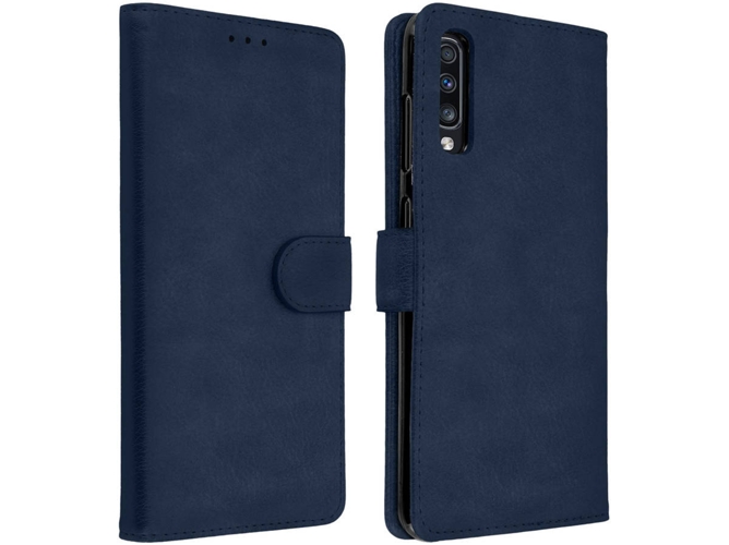 Funda Samsung Galaxy A70 AVIZAR Wallet Azul