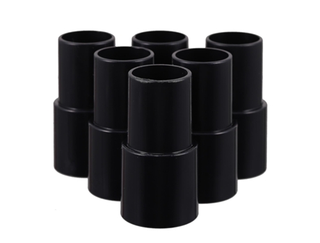 Adaptador de manguera de vacío Universal de 32mm a 35mm, convertidor de manguera de vacío de plástico, 6 uds.