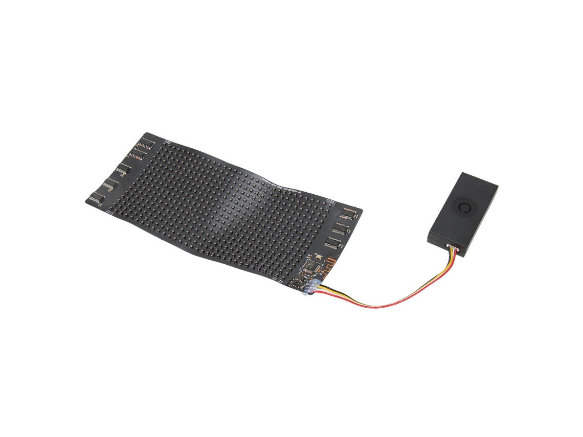 Panel Flexible De Matriz Led Con Control Por Aplicación Bluetooth, Pantalla De Señalización Para Vehículos De 16x32 Puntos