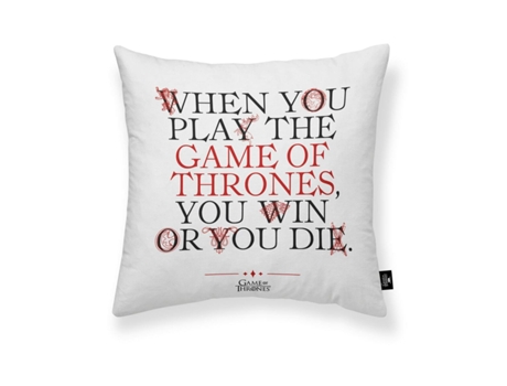Funda de cojín GAME OF THRONES Play Got A (Multicolor)