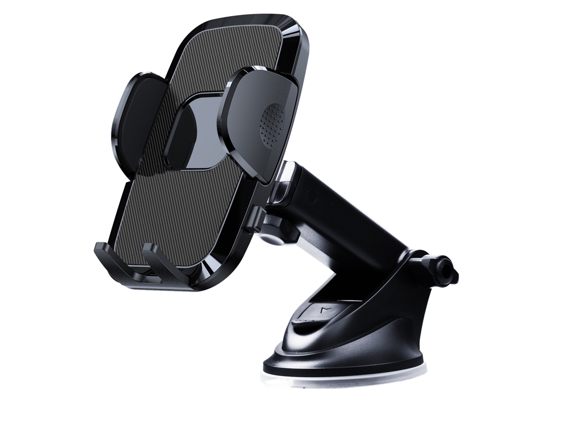 Soporte Universal Para Coche Con Brazo Ajustable - Negro, Led, Usb, Portátil, Compacto Y Duradero Para Viajes Al Hogar O Al Trabajo.