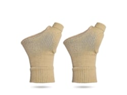 Rebe-guantes De Terapia De Compresión Con Gel Para Artritis, Canal Carpiano Y Soporte De Muñeca Y Pulgar Color De Piel