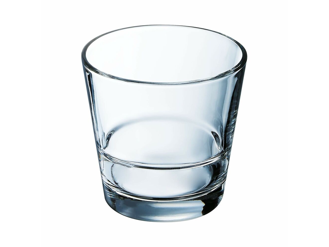 Vasos ARCOROC Stack Up (21 cl - Transparente - Vidrio)