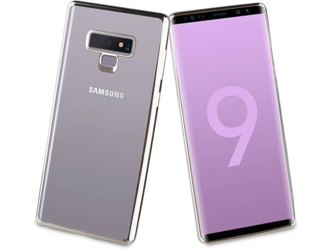 Funda Samsung Galaxy Note 9 MUVIT LIFE Bling Transparente