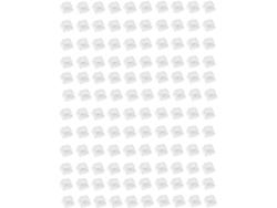 Para Teclados Mecánicos Compatibles Con Mx, 120 Teclas Transparentes Con Perfil Xda.