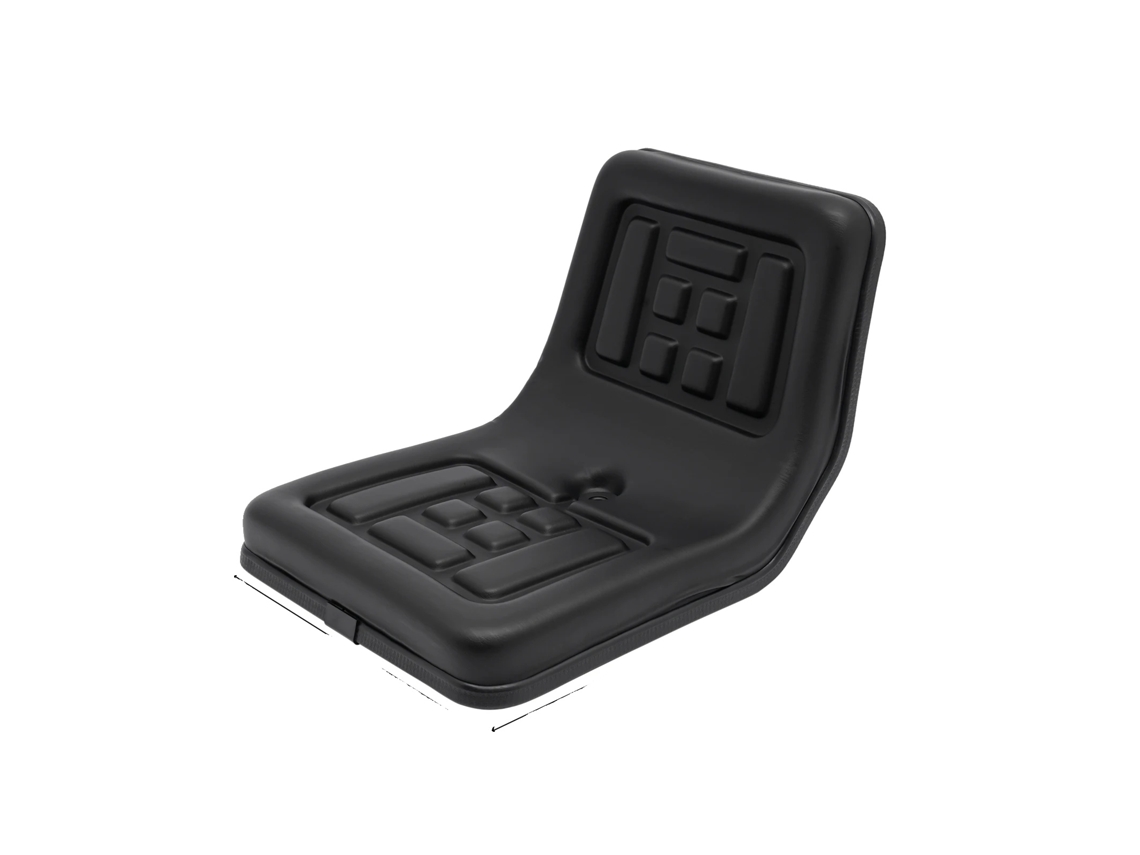 Asiento de tractor, diseño ergonómico, compatibilidad universal, negro OEM