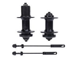 Eje Con Rodamientos Para Bicicleta De Montaña, 32 Orificios, Cierre Rápido, Delantero 100 Mm, Trasero 135 Mm