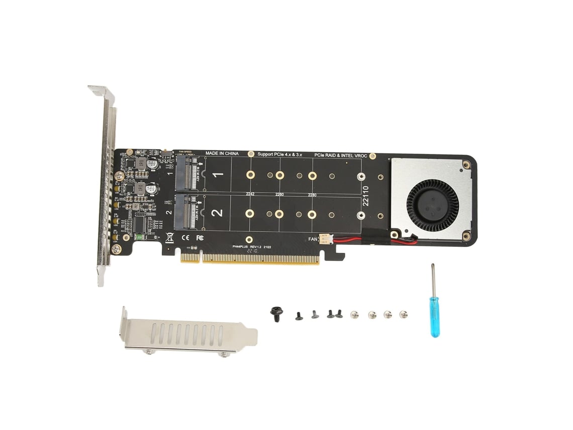 Tarjeta Adaptadora Ssd M.2 Nvme Con Indicador Led Dúplex, Velocidad Máxima Pcie 4.0 X16 Para Ordenador