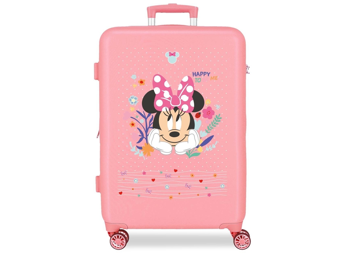 Maleta mediana rosa Minnie Happy To Be Me de DISNEY (46x65x23cm 69l)