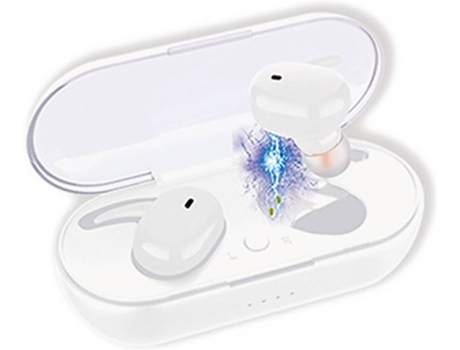 Auriculares Bluetooth True Wireless OHPA TWS 4 BT (In Ear - Micrófono - Blanco)