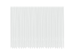 Maison Exclusive - Cortina De Encaje Con Cortinas Floral 280 X 600 Cm Poliéster