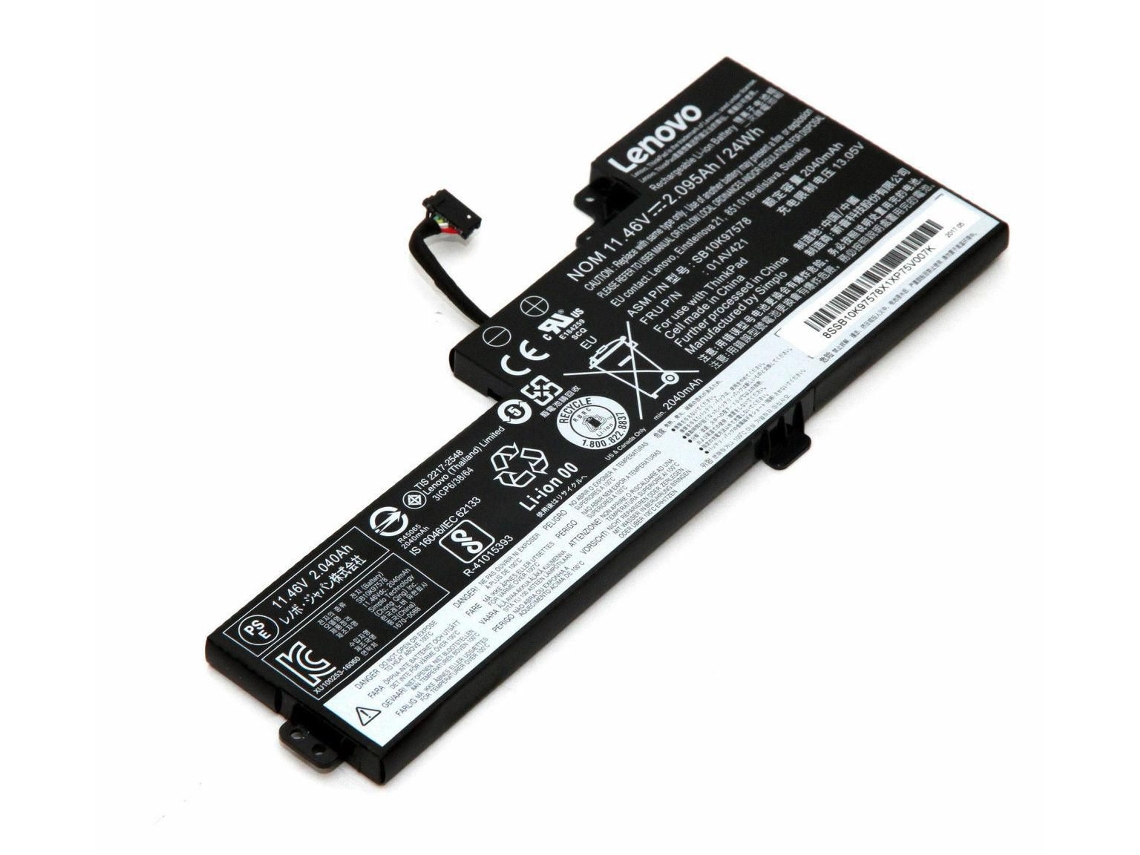 Batería de polímero de litio de 24 Wh para Lenovo