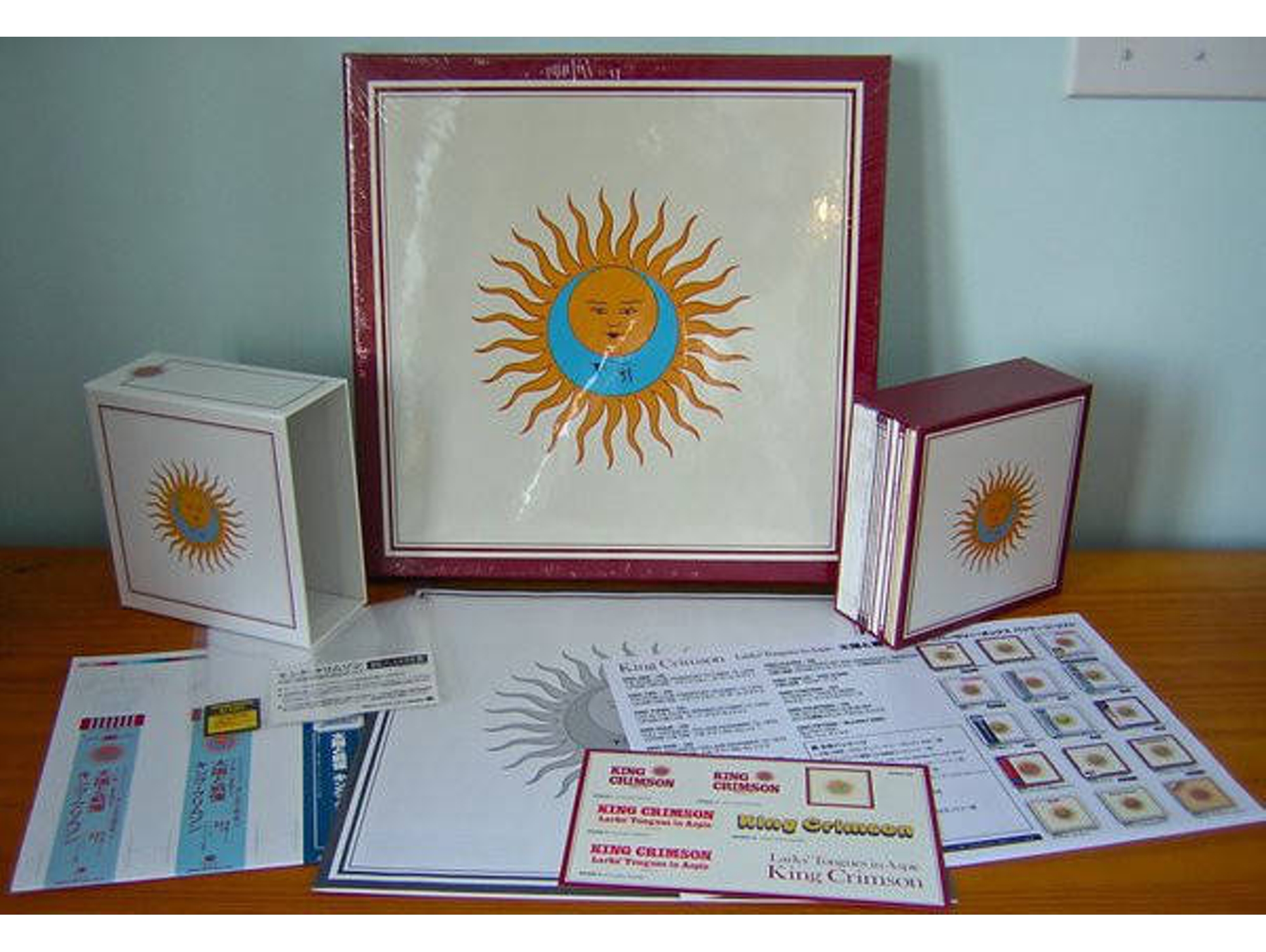 Box Set CD + DVD + Blu-ray King Crimson - Larks' Tongues In Aspic (The Complete Recordings)