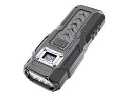Mini linterna de llavero de alta intensidad con pantalla LCD magnética y luz de doble haz. Mdug