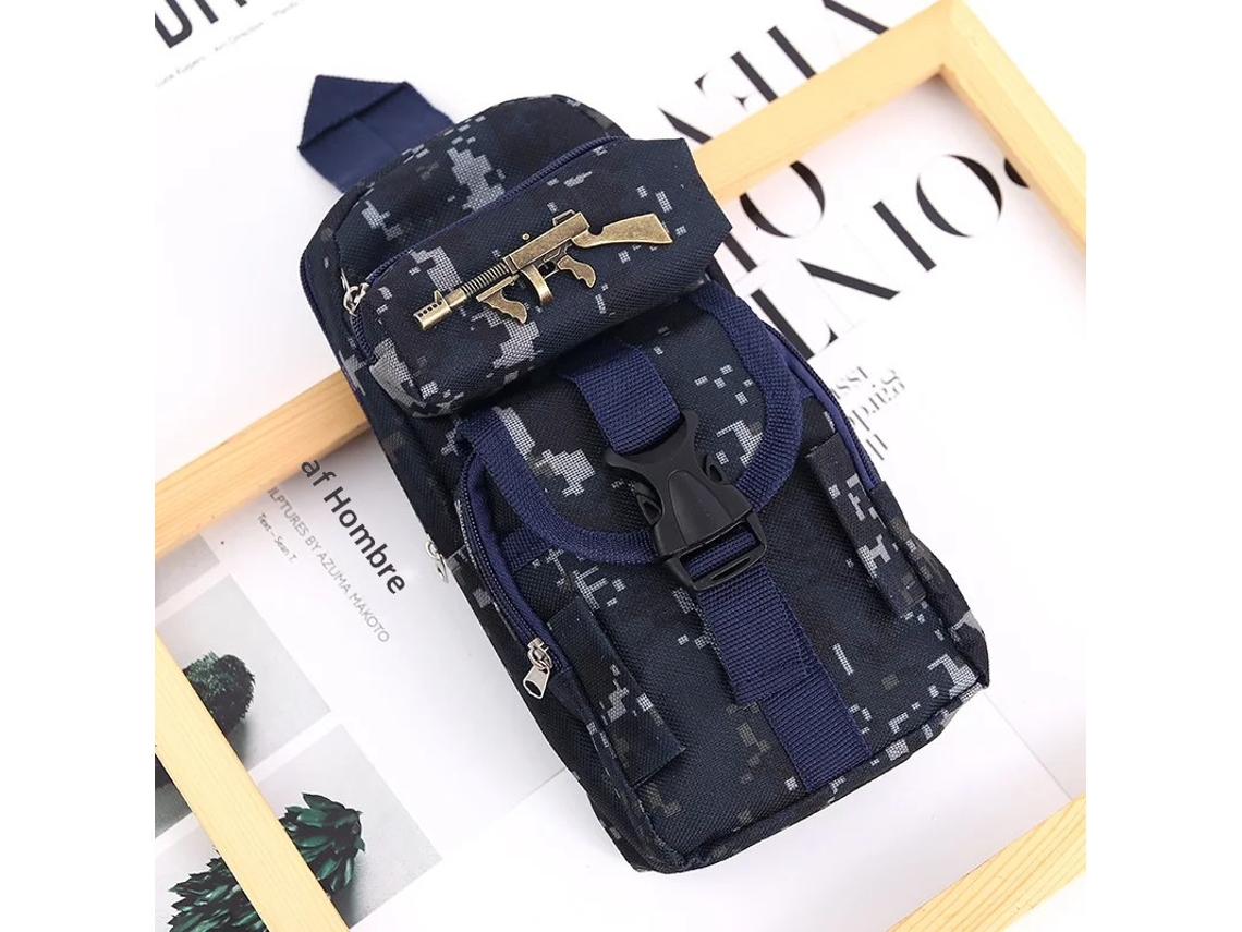 (estilo 2) Mini Mochila De Camuflaje, Estuche Para Lápices, Bolsa De Almacenamiento Para Estación De Trabajo Militar, Estuche Para Lápices Para Estudiantes Y Niños