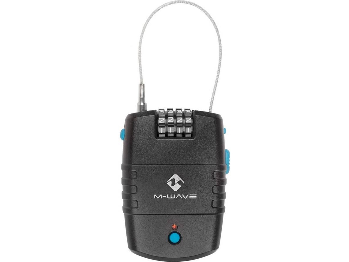Candado de Bicicleta M-WAVE Cabo Lock´n´roll Alarm