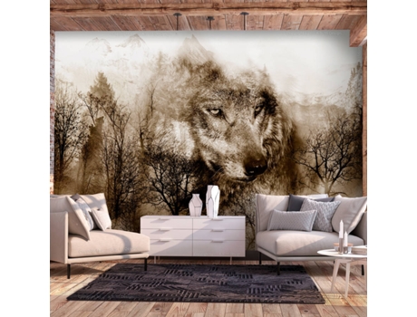 Papel de Pared ARTGEIST Mountain Predator Brown (250x175 cm)