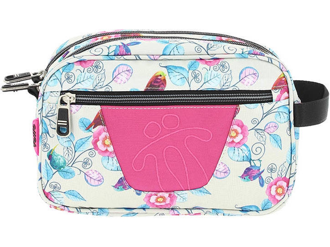 Estuche Doble TOTTO Birdy (26x18x9cm - Multicolor - Poliéster)
